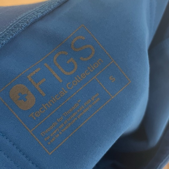 FIGS Zamora Jogger Scrub Pants- Size Small- Royal Blue - Picture 4 of 5